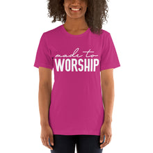 Load image into Gallery viewer, Made to Worship -- Short-Sleeve Unisex T-Shirt