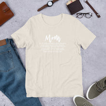 Load image into Gallery viewer, Mom Definition - Short-Sleeve Unisex T-Shirt