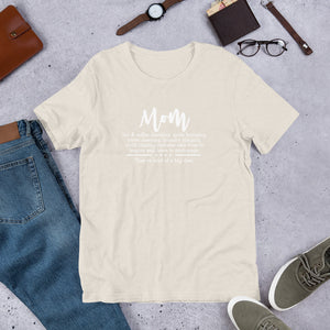 Mom Definition - Short-Sleeve Unisex T-Shirt