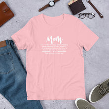 Load image into Gallery viewer, Mom Definition - Short-Sleeve Unisex T-Shirt