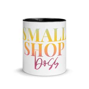 Small Shop Boss - Mug with Color Inside