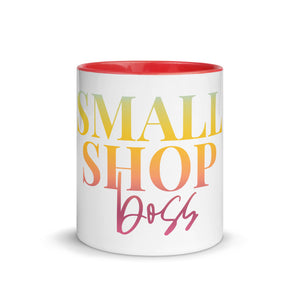 Small Shop Boss - Mug with Color Inside