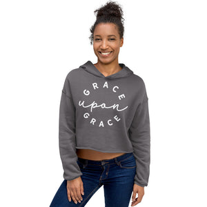 Grace Upon Grace - Crop Hoodie