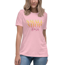 Load image into Gallery viewer, Small Shop Boss - Women&#39;s Relaxed T-Shirt